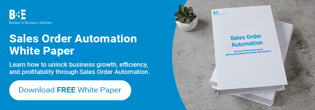 B2BE Sales Order Automation White Paper