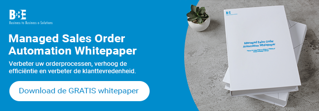 Managed Sales Order Automation Whitepaper (Dutch) | B2BE