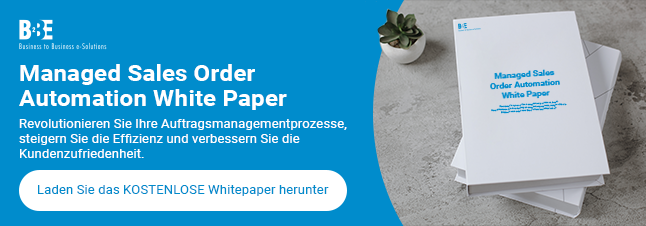 Managed Sales Order Automation White Paper (German) | B2BE